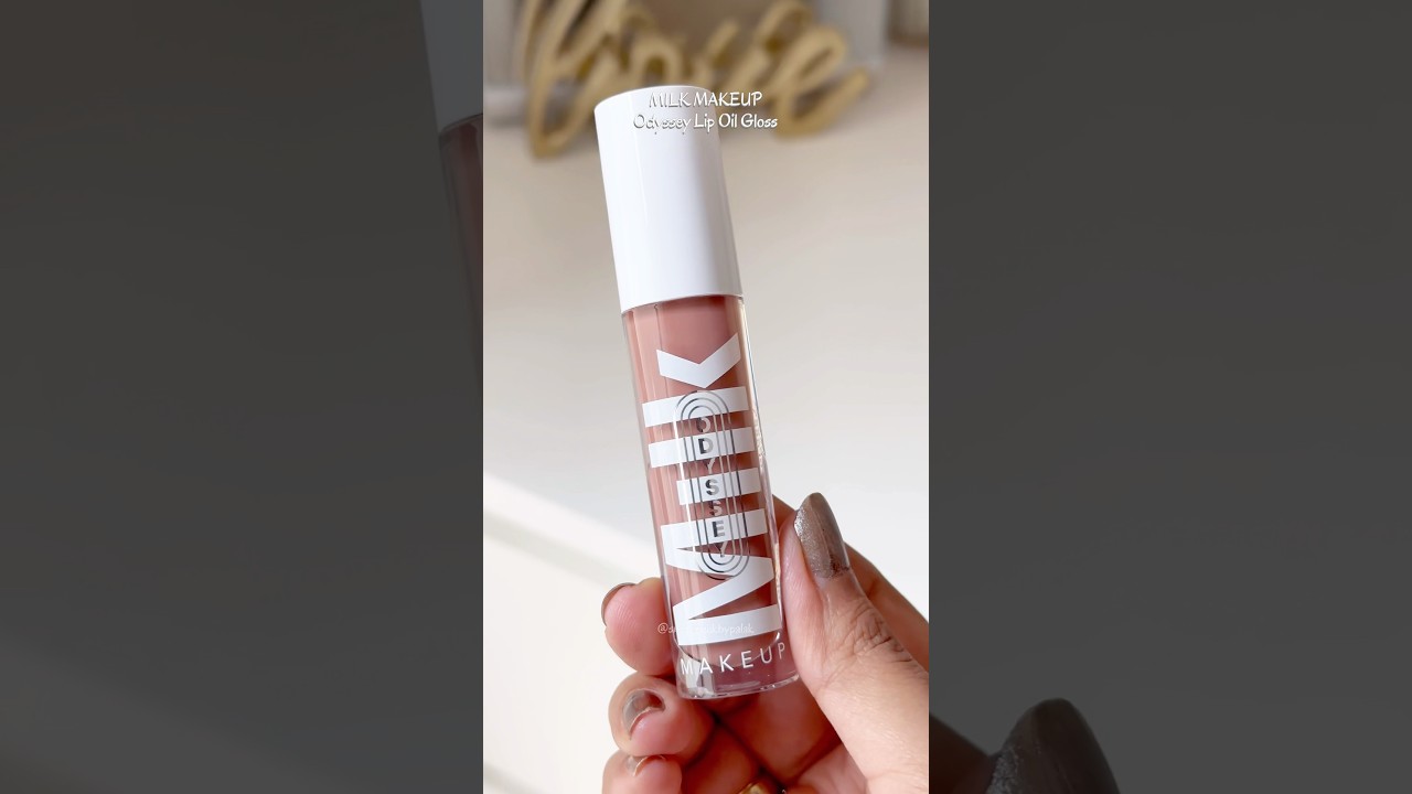 Meet your new lip obsession 🤎 MILK MAKEUP Odyssey Lip Oil Gloss Quest 