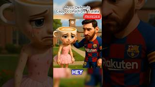 Messi Defends Cappuccina From Tralala  Tommy Tv cartoon story messi tungtungtungsahur
