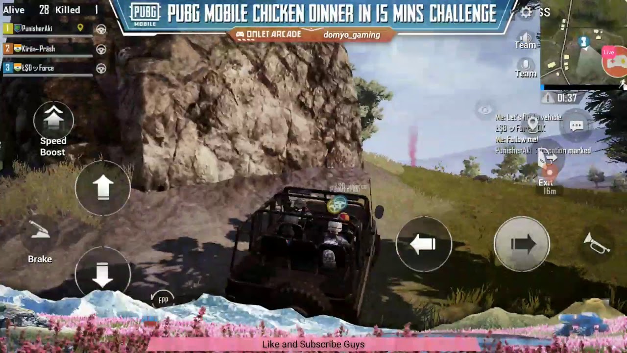 PUBG MOBILE LIVE || FULL RUSH GAMEPLAY || BACK TO BACK CHICKEN DINNER ...