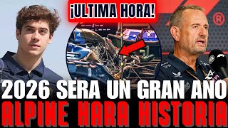 Mucha Fé El Ingeniero De Alpine F1 Se Ilusiona Con Colapinto Y El Nuevo Auto Para 2026