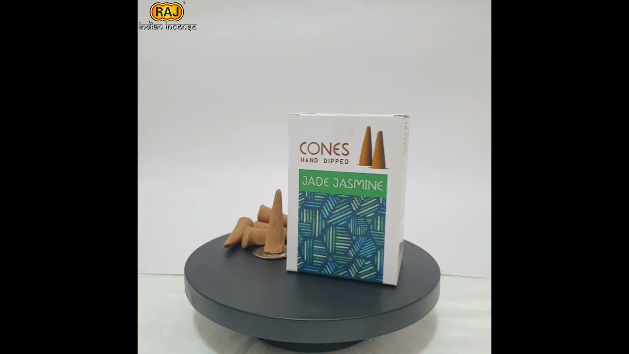 Jade Jasmine Hand Dipped Incense Cones