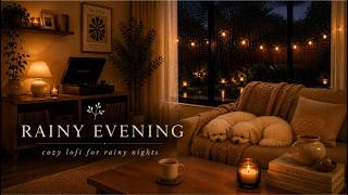 Rainy Evening ☔ Cozy Lofi for Rainy Nights | Study, Relax, Sleep | Soft Hours screenshot 5