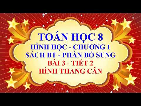Video Toán học lớp 8 - Hình học - SBT - Phần bổ sung - Bài 3... - youtube