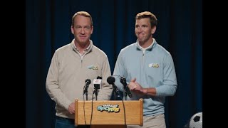 Take Back Sports PSA with Peyton Manning, Eli Manning, and Steph Curry Information