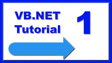 VB.NET Tutorial 1 - Variablen (einfach programmieren lernen)