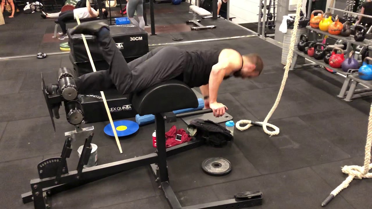 SingleLeg GHD Hip Extension YouTube