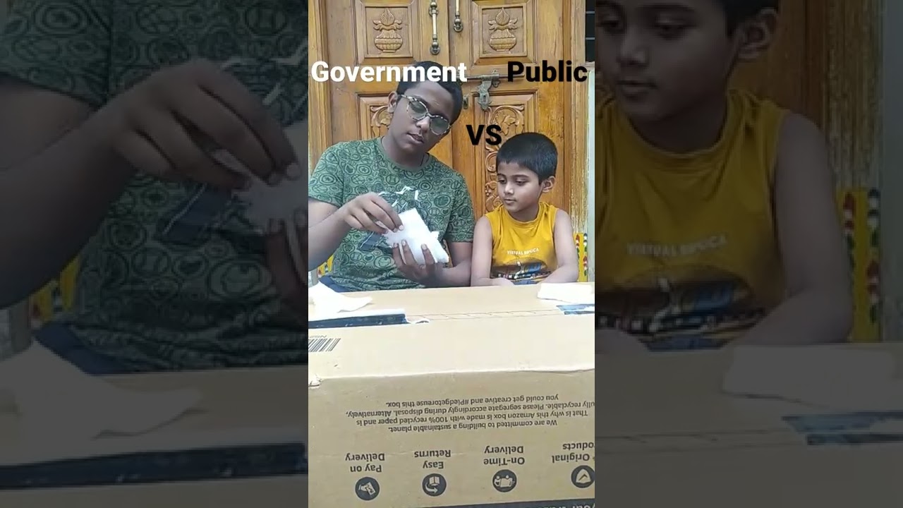 #GovernmentVSPublic