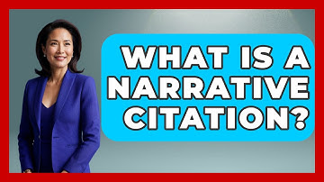What Is A Narrative Citation? - The Language Library