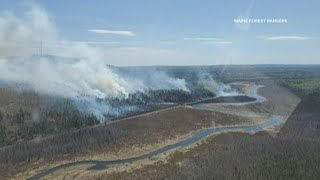 Maine wildfires