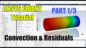 ✅ #Ansys Fluent | Convection Heat transfer & Convergence Criteria | Part 1/3