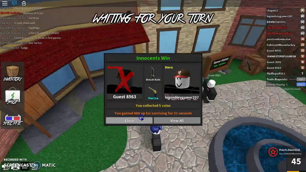 Murder Mystery 2 Roblox Youtube - caos total en el cine murder mystery 2 roblox youtube