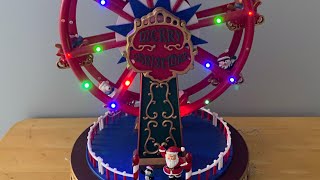 Merry Christmas Ferris Wheel | Animated Musical Light Up | Plays 8 Xmas Songs