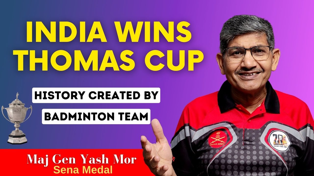 India Creates Badminton History | Wins First Ever Thomas Cup in 73 Years