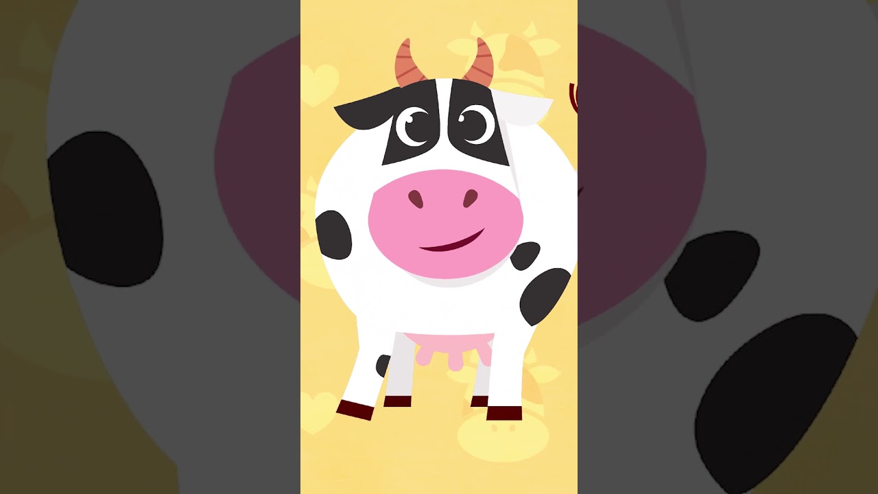 牛のなきごえは なにかな?🐮 #shorts