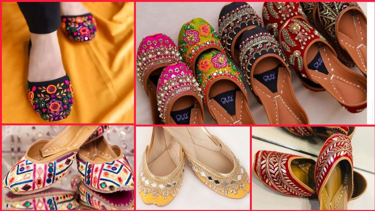 new khussa design 2022/khussa design for mehndi