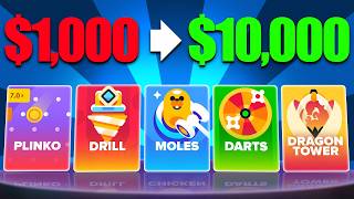 I COMPLETE THE $1000 TO $10,000 Challenge (Insane Grind)