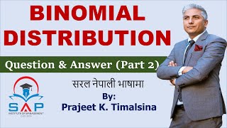 Binomial Distribution: Part 3