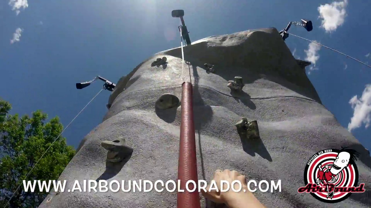 Airbound Colorado - Rock Climbing Wall