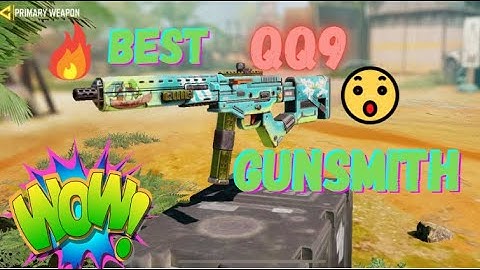 Fast ADS + NO RECOIL QQ9 Gunsmith Setup! BEST QQ9 Loadout? QQ9 Attachments & QQ9 Zero Recoil cod m