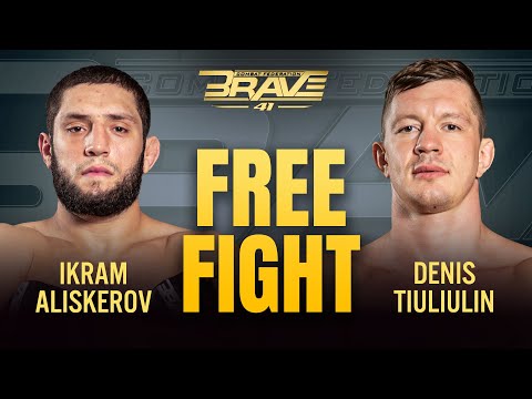 Ikram Aliskerov vs Denis Tiuliulin fight footage