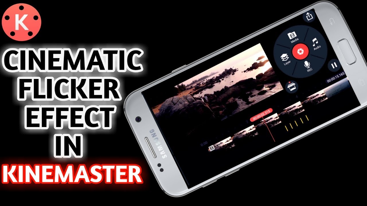 Kinemaster Tutorial | Cinematic Video Flicker Effect In Kinemaster