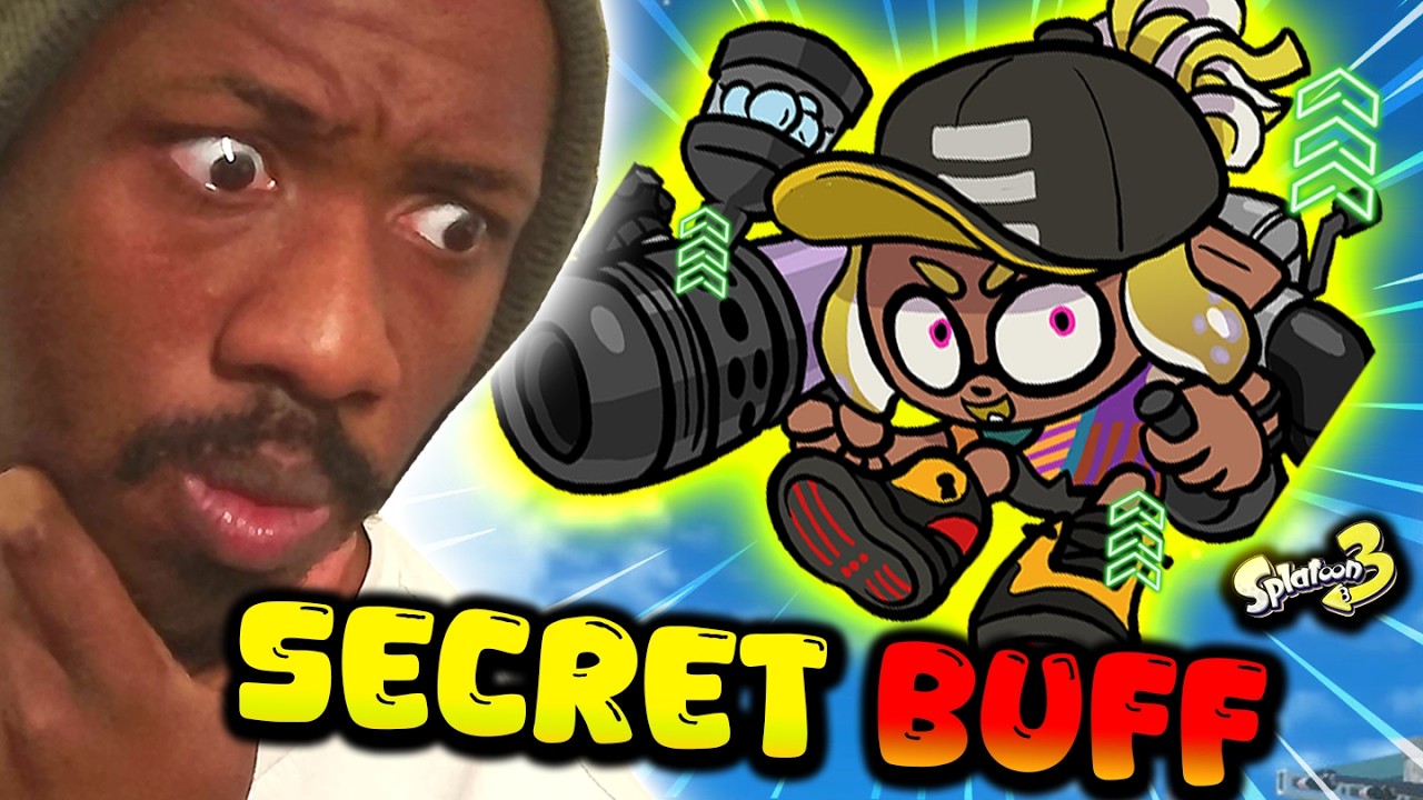 Inkjet got a SECRET Buff in Splatoon 3...