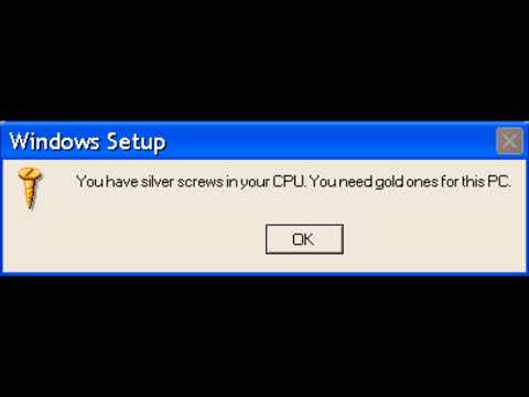 Funny Windows Error Messages Compilation #2