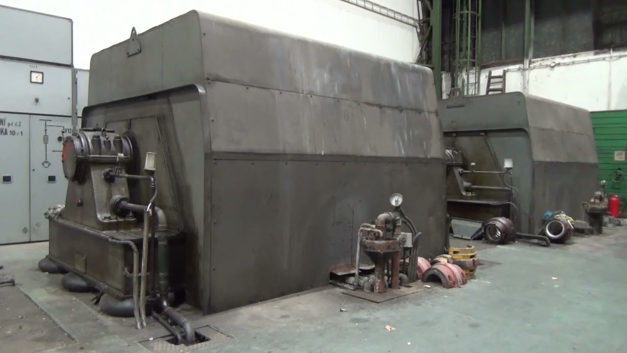 500kW rotary converter unit G9 & G10 startup (newer type)