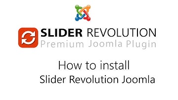 How to install Slider Revolution in Joomla