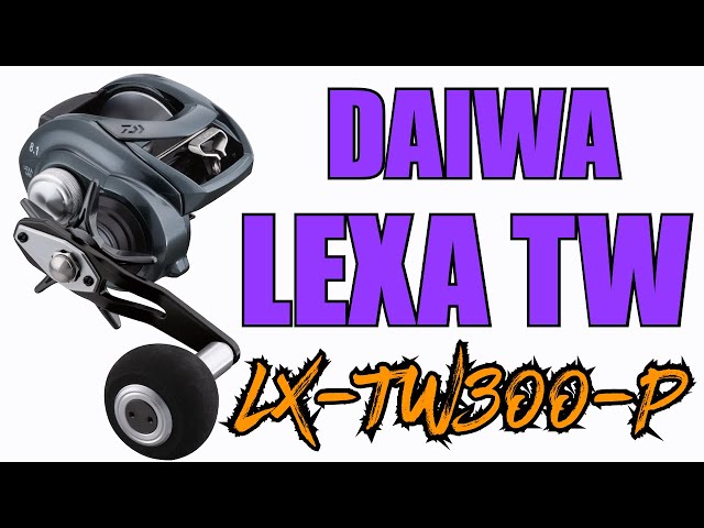 Daiwa LX-TW300-P Lexa TW Baitcasting Reel Review | J&H Tackle 