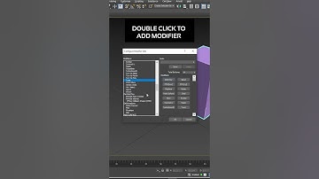Create a Custom Modifier List in 3ds max 2024 | 3ds max tips & tricks@zna_studio #3dsmax #shorts