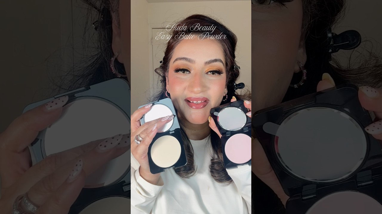 Обзор пудры Easy Bake от @Hudabeauty 