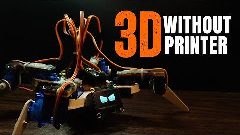 I Built a Quadruped Spider Robot without a 3D printer 