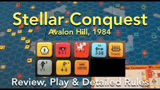 Stellar Conquest (Avalon Hill) Review, Play and Detailed Rules screenshot 4