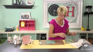 Heidi Swapp- Create to Remember: Glitter Stenciling