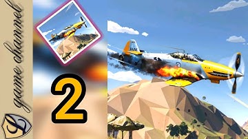 Ace Airplane 1945 WW2 Poly War Gameplay || Android & ios Gameplay