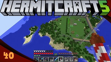 Landscaping & Wall Outline - Hermitcraft 5 Ep40