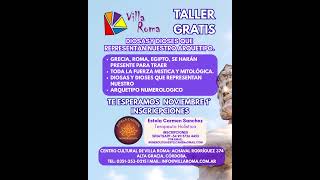 TALLER GRATIS EN VILLA ROMA – NOVIEMBRE 1°.