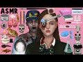 Asmr how a high school zombie transforms into a human   human costume  stop motion