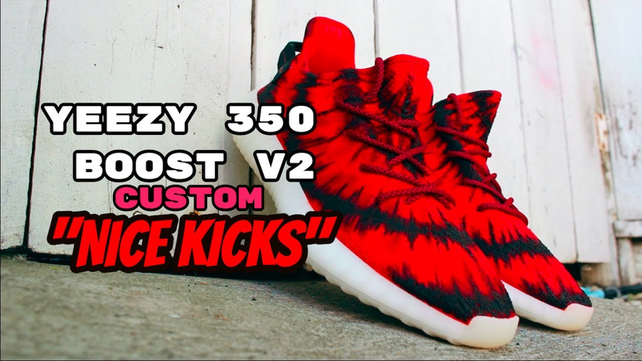 custom yeezys 350