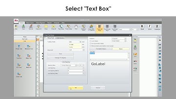 GoLabel - New features with text setting