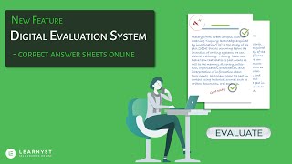 Learnyst|Onscreen Evaluation System|Give Marks In PDF File ✅