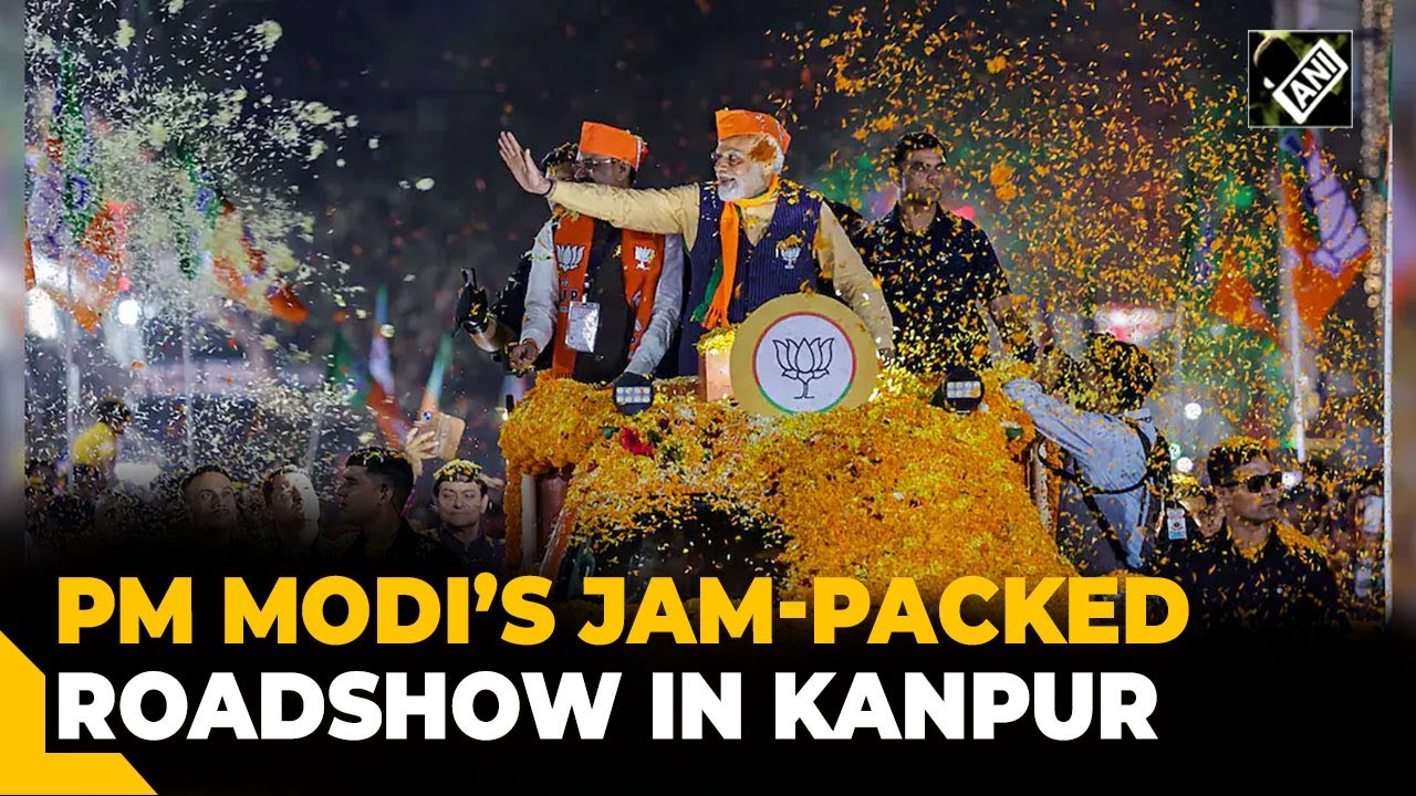 LS Polls 2024: PM Modi holds mega roadshow in Kanpur days ahead of 3rd ...