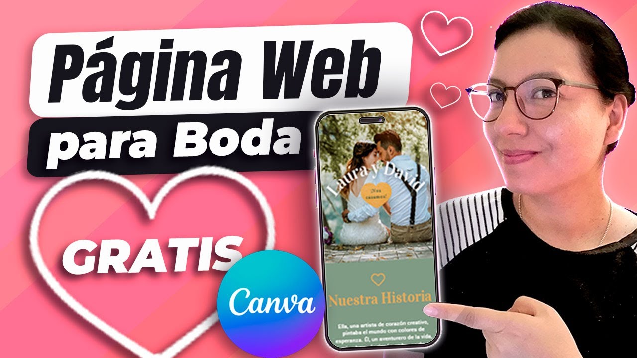 Cómo hacer una página WEB para INVITACIÓN de BODA Gratis en español ❤️ 2024