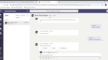 Servicenow Integration with Microsoft Teams !!!