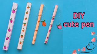 Diy homemade cute pen decoration / how to make pen decoration / homemade pen idea / #Shorts