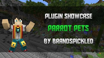 Minecraft Plugin Showcase - Parrot Pets