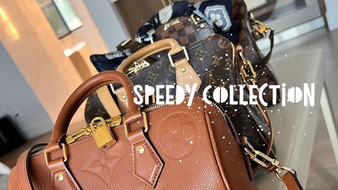 Louis Vuitton Speedy 25 Bandouliere Empreinte Cognac - LVLENKA