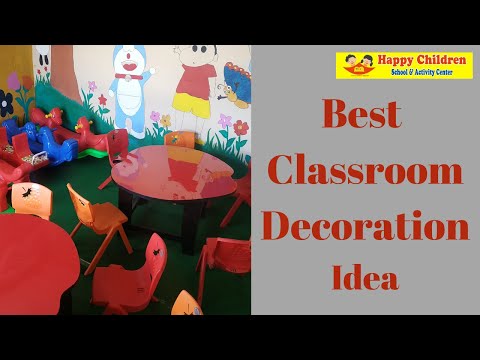 Video: How To Decorate A Kindergarten Group