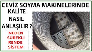 4 FARKLI CEVİZ SOYMA MAKİNESİ KARŞILAŞTIRMA